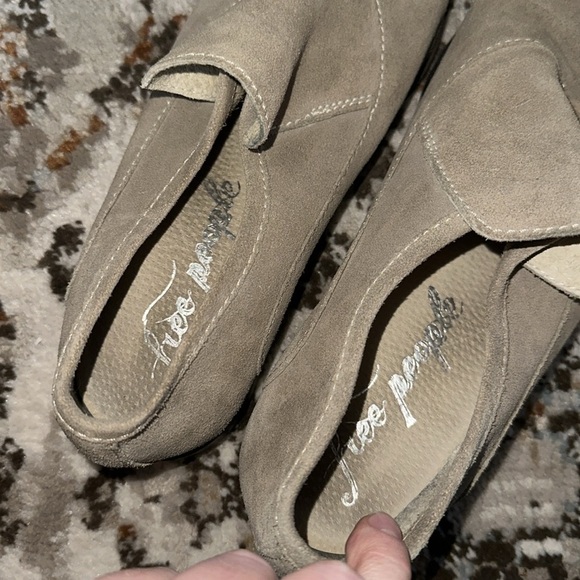 Free People Suede Slip On Loafers Size 10.5 - Picture 5 of 9